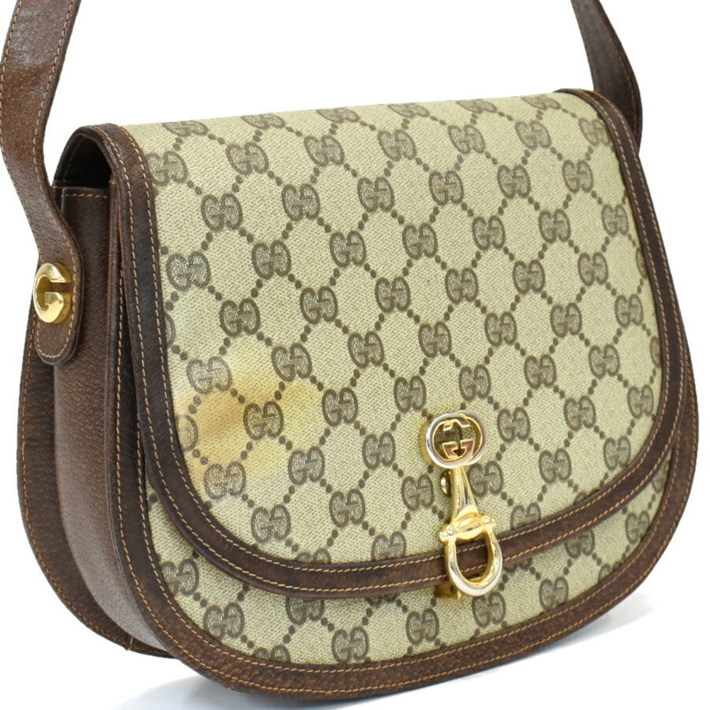 Gucci Gg Plus Interlocking Shoulder Bag Brown - image 1